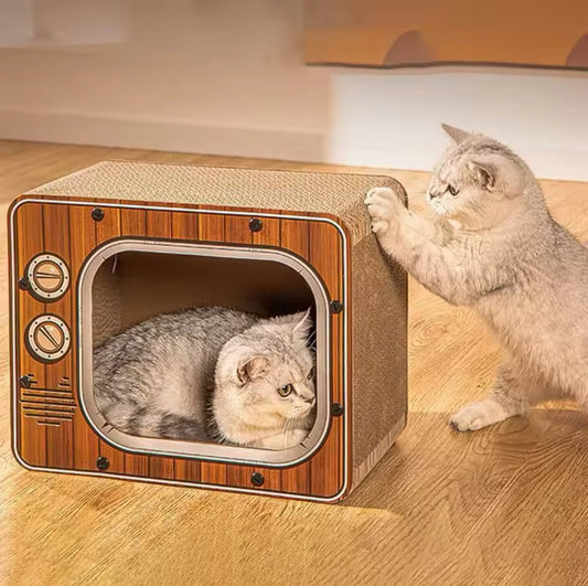 Supawstar TV Scratcher - Always Whiskered