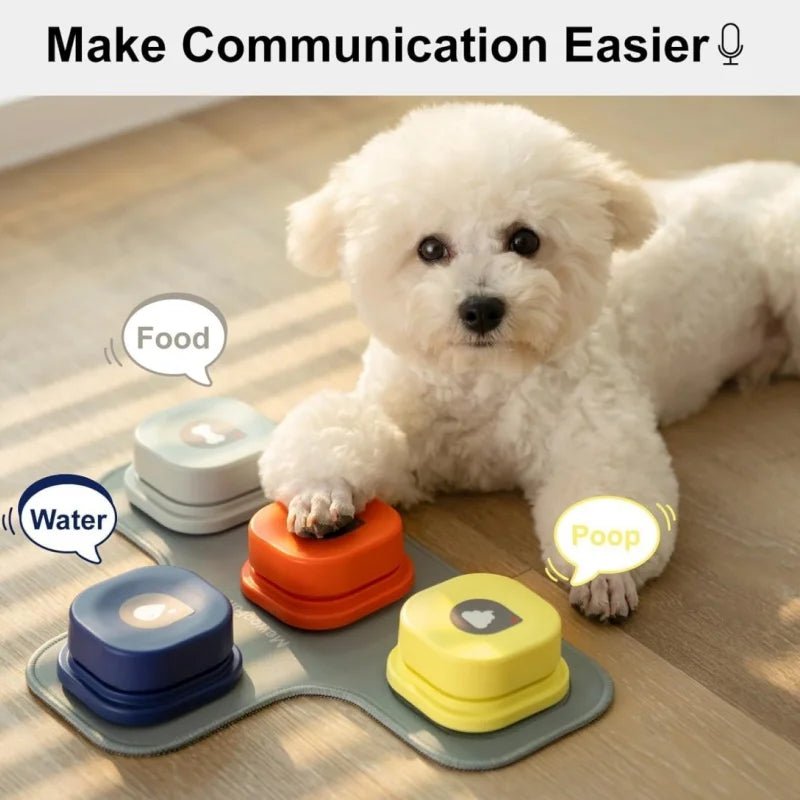 Recordable Pet Training Buttons - Always Whiskered
