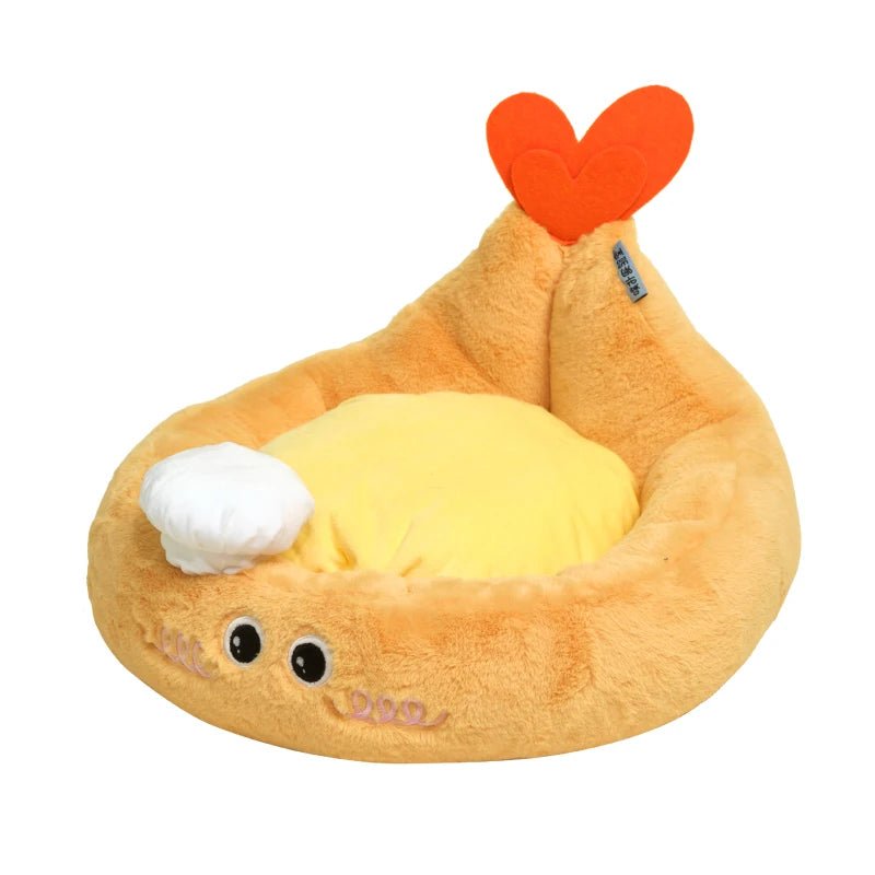 Tempura Shrimpy Pet Bed - Always Whiskered