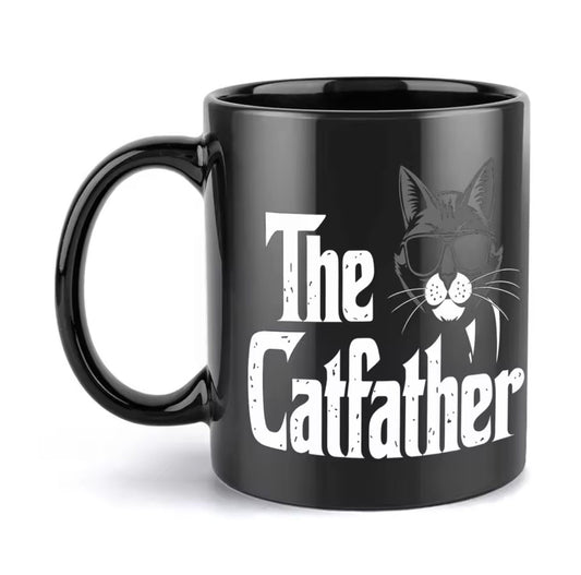 The Catfather Mug - Always Whiskered
