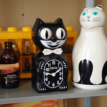 Vintage Tuxedo Cat Clock - Always Whiskered