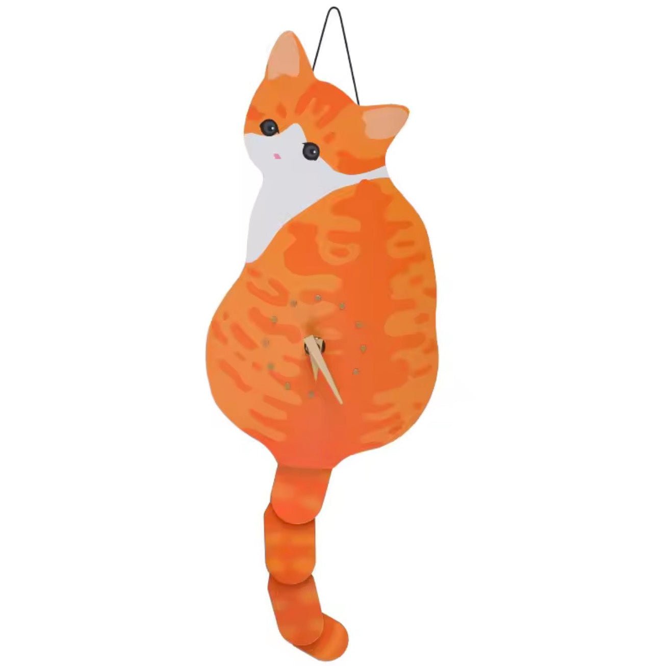 Wag That Tail Cat Clock - Always Whiskered