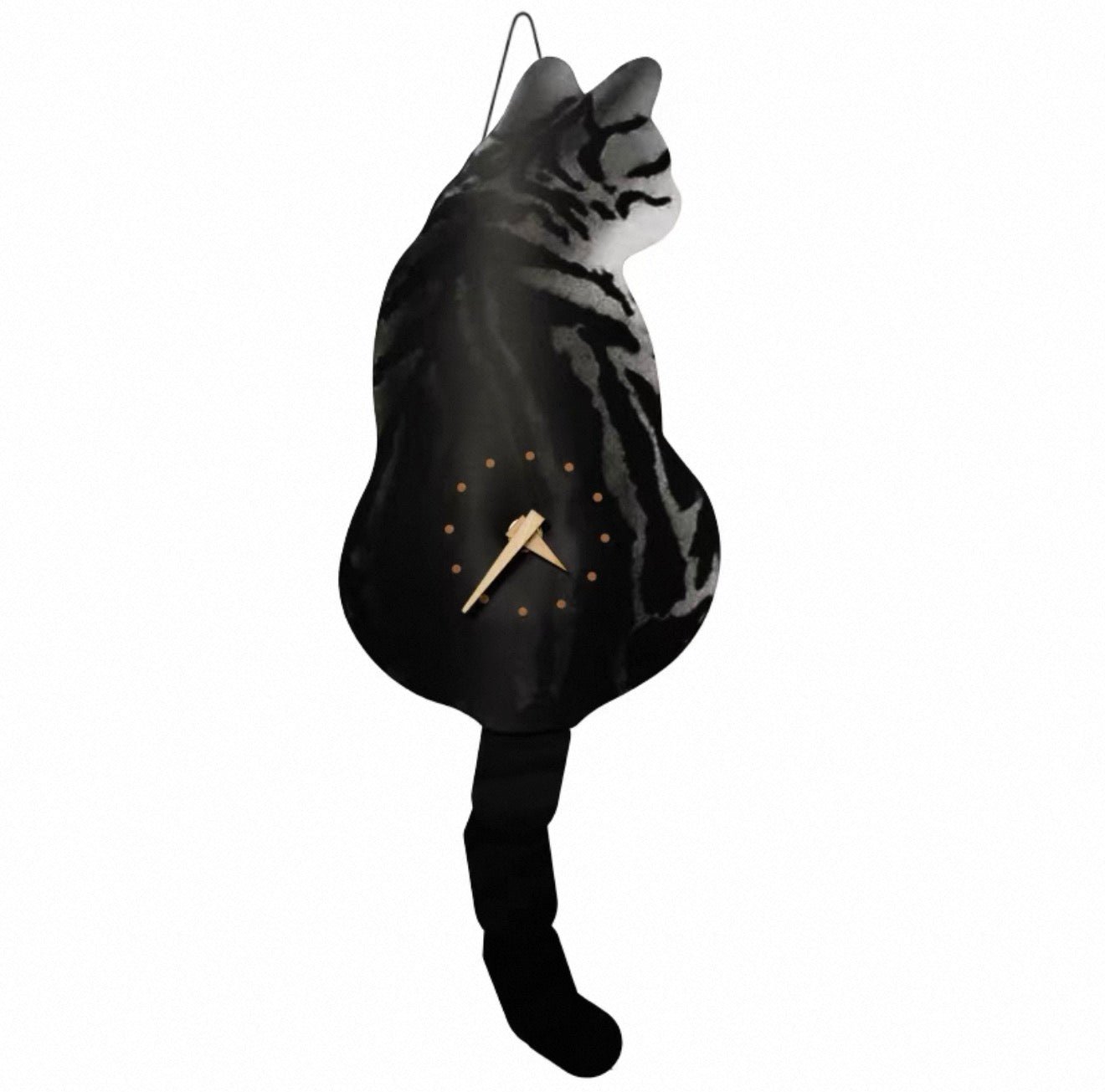 Wag That Tail Clock - Always Whiskered