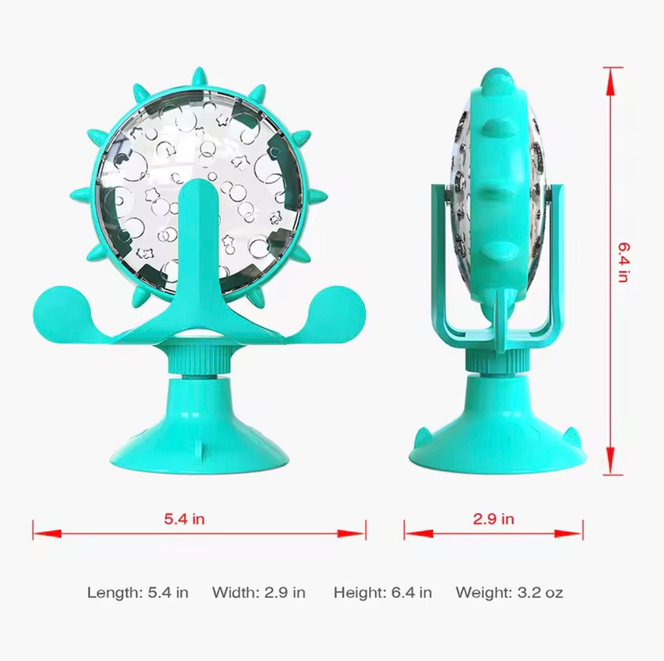 Wheel of Treats Toy - Always Whiskered