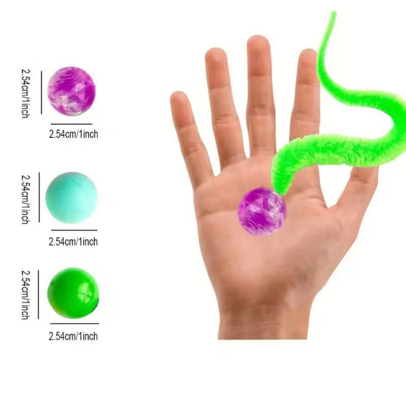 Whirl & Wiggle Bouncy Tail Ball - Always Whiskered