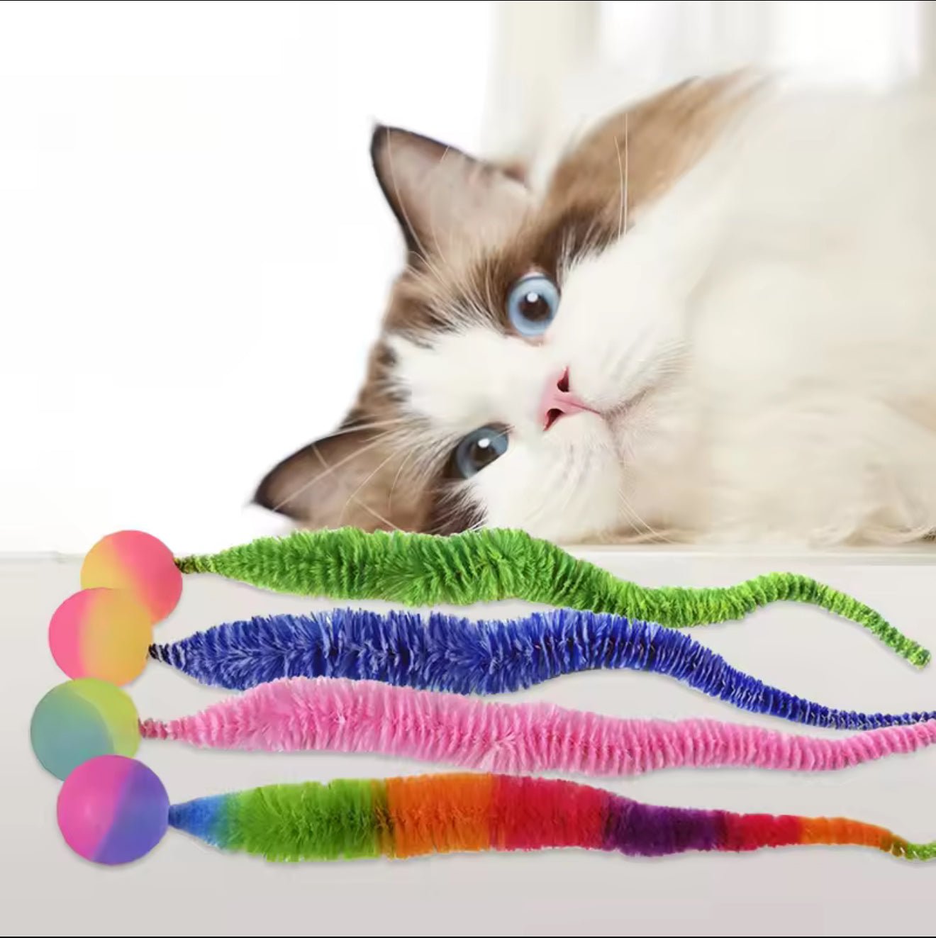 Whirl & Wiggle Bouncy Tail Ball - Always Whiskered