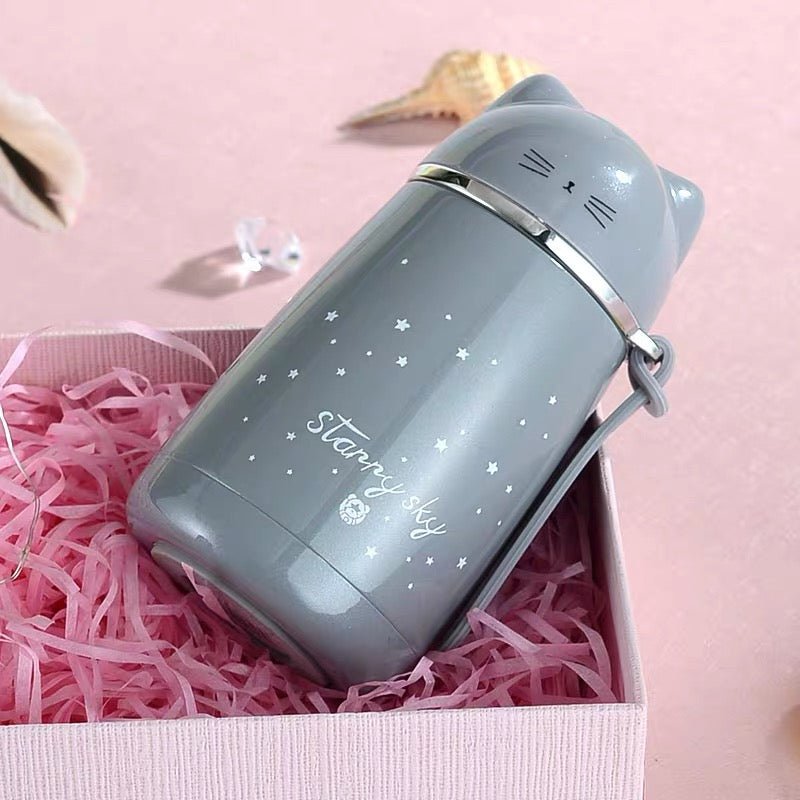 Whiskered Thermal Flask - Always Whiskered