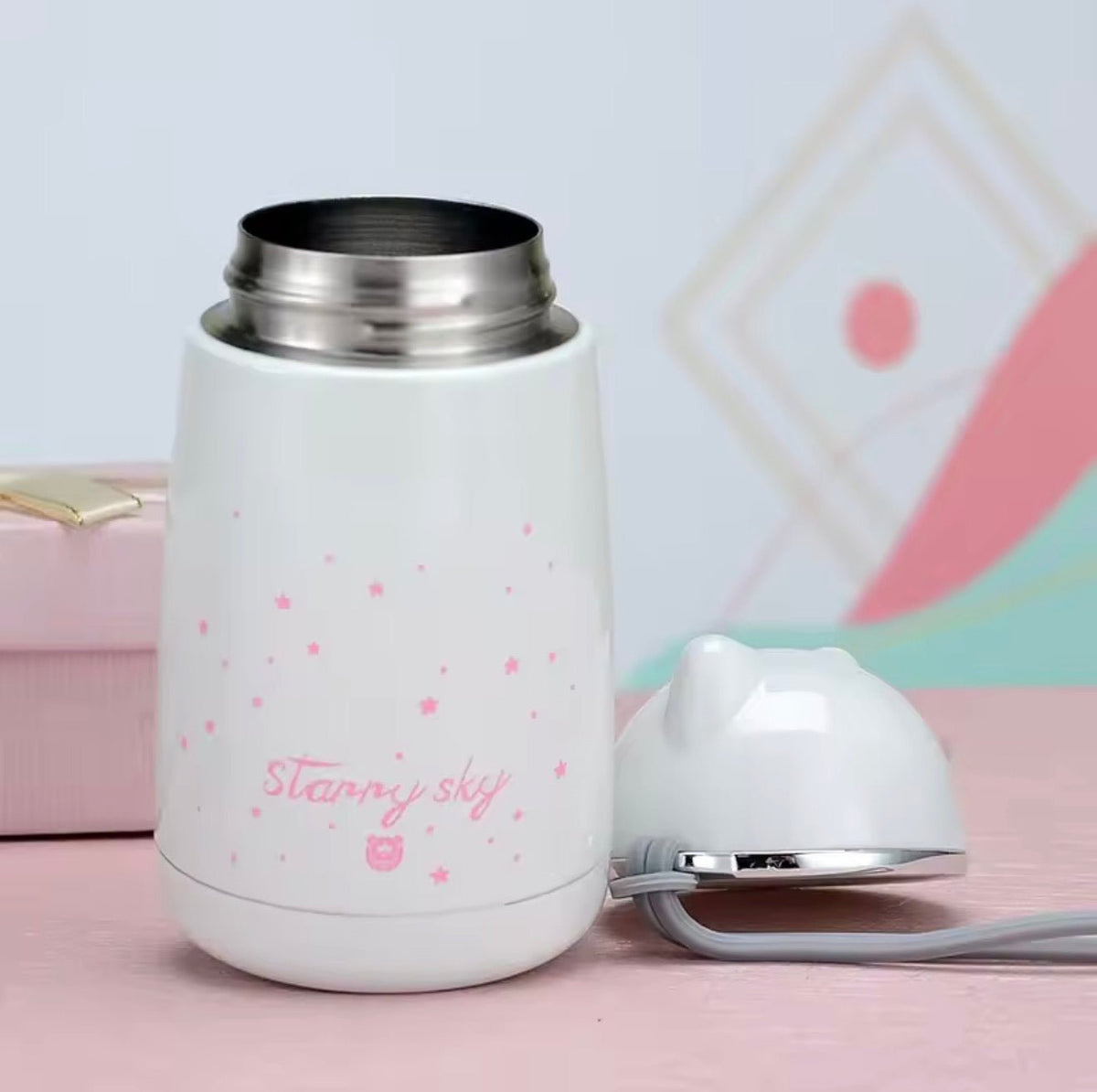 Whiskered Thermal Flask - Always Whiskered