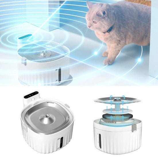 Wireless Smart Pet Fountain - Always Whiskered