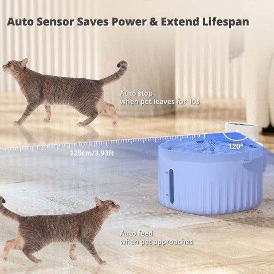 Wireless Smart Pet Fountain - Always Whiskered