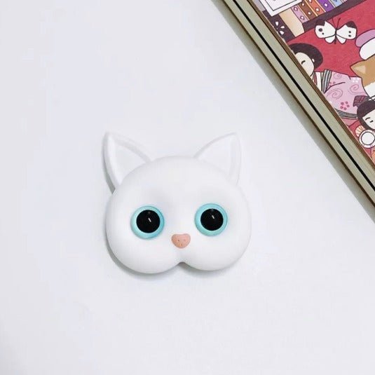 3D Cat Phone Grip Holder - Always Whiskered