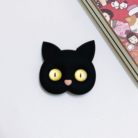 3D Cat Phone Grip Holder - Always Whiskered