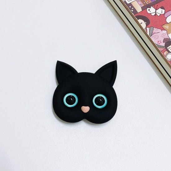 3D Cat Phone Grip Holder - Always Whiskered