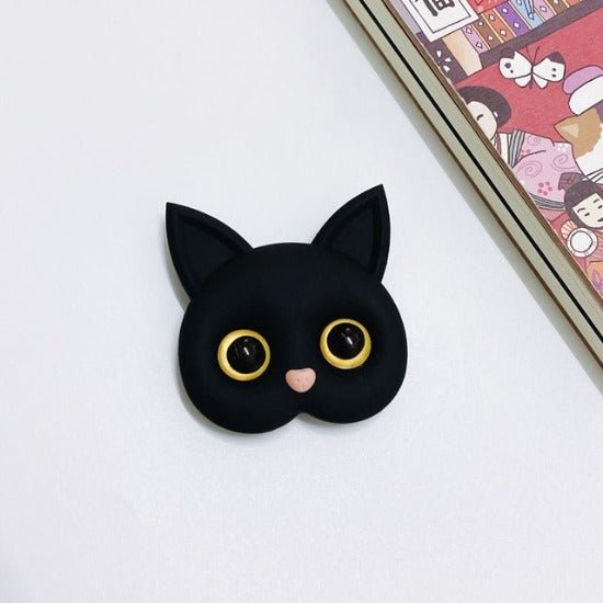 3D Cat Phone Grip Holder - Always Whiskered