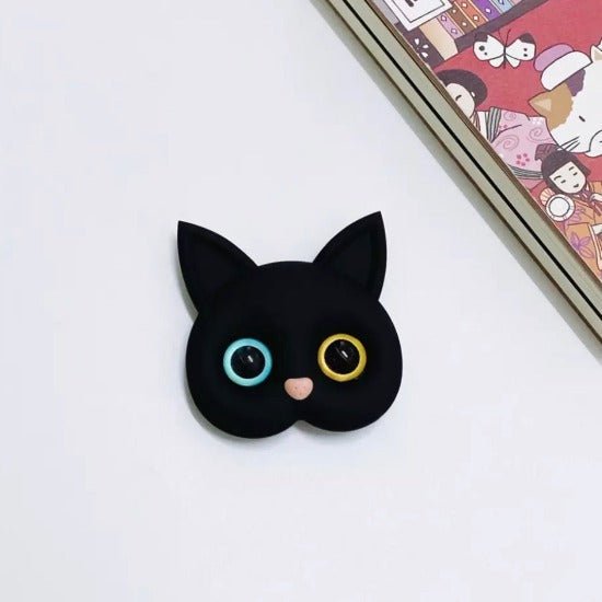 3D Cat Phone Grip Holder - Always Whiskered