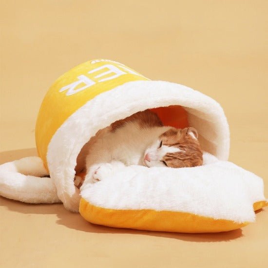 Beer Mug Pet Bed - Always Whiskered