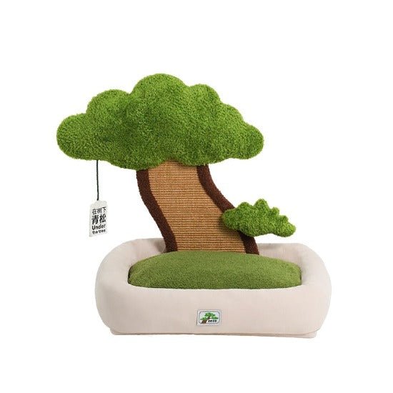 Bonsai Garden Cat Scratcher Bed - Always Whiskered