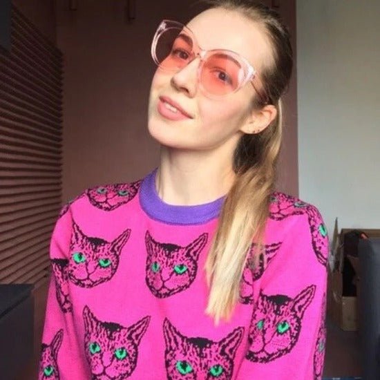 Cat Cat Cat Sweater - Always Whiskered