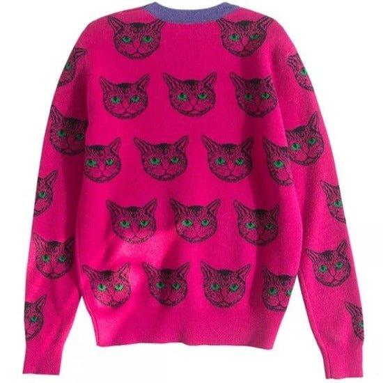 Cat Cat Cat Sweater - Always Whiskered