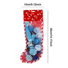 Cat Christmas Stocking with 10 toys - Always Whiskered