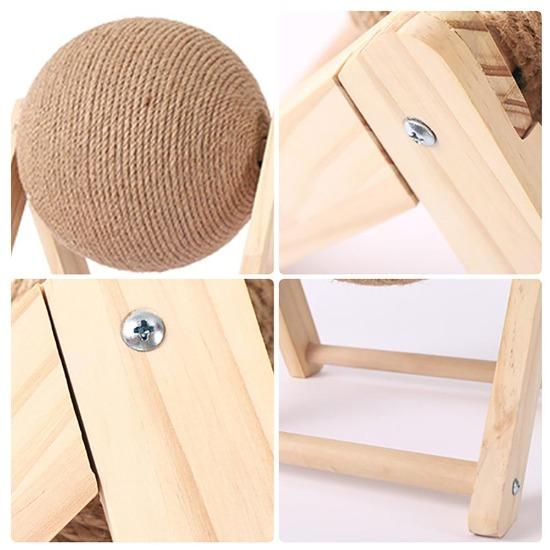 Cat Scratching Globe - Always Whiskered