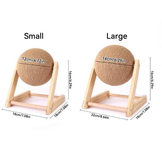 Cat Scratching Globe - Always Whiskered
