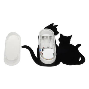 Cat Wall Night Light - Always Whiskered