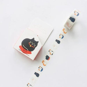 Cat Washi Adhesive Tape (pack of 2) - Always Whiskered