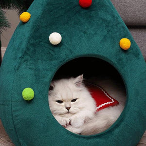 Catmas Tree Bed - Always Whiskered