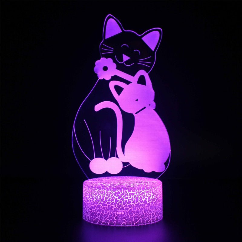 Cat's Physique LED Light - Always Whiskered