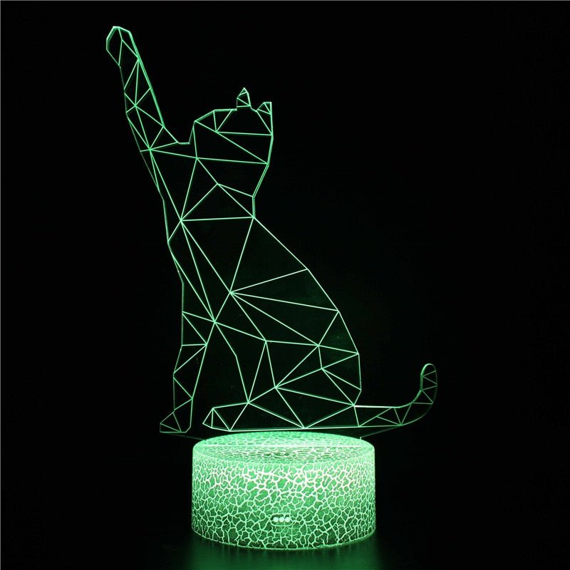 Cat's Physique LED Light - Always Whiskered