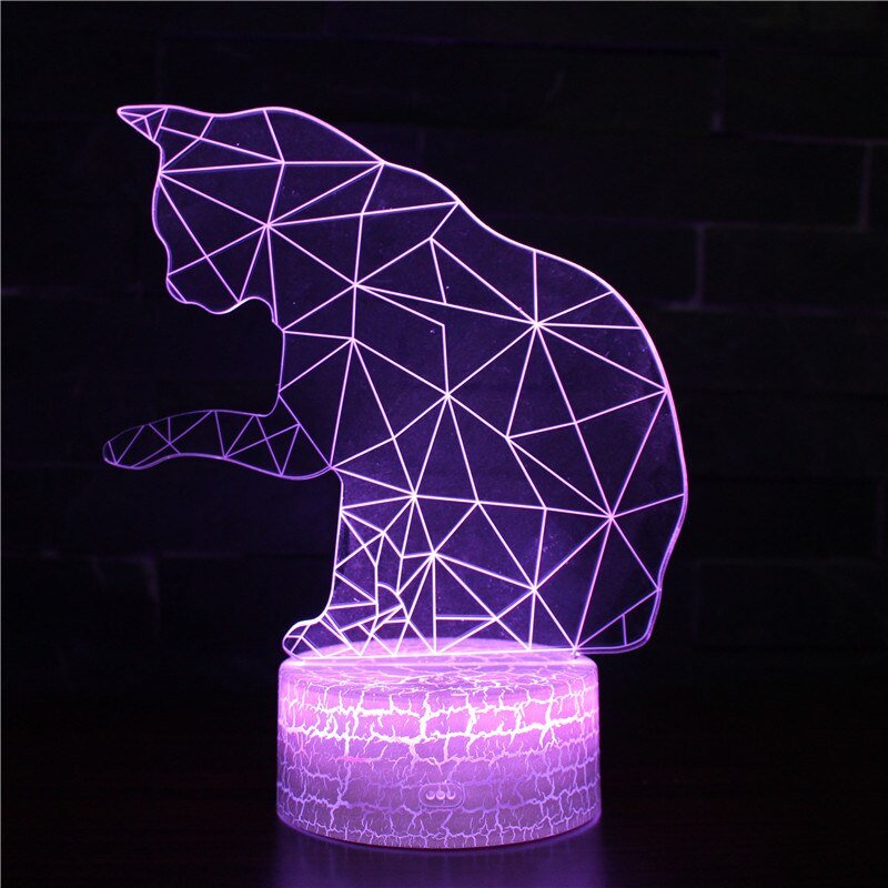 Cat's Physique LED Light - Always Whiskered