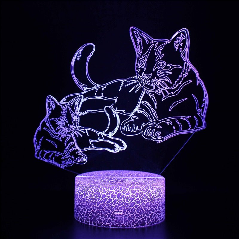 Cat's Physique LED Light - Always Whiskered