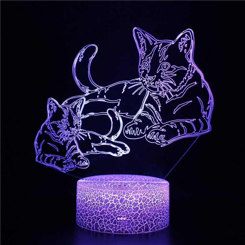 Cat's Physique LED Light - Always Whiskered