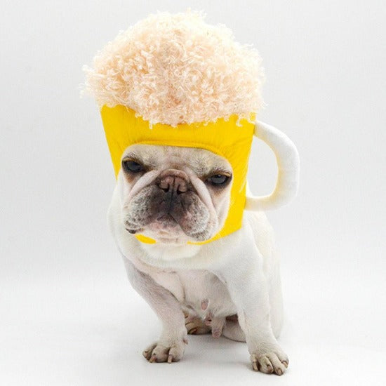 Cheers! Beer Mug Pet Hat - Always Whiskered