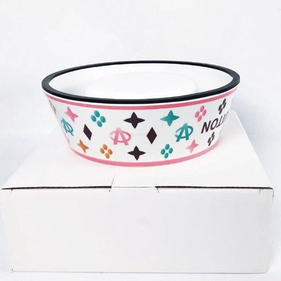 Chewy Vuiton Bowl & Mat - Always Whiskered