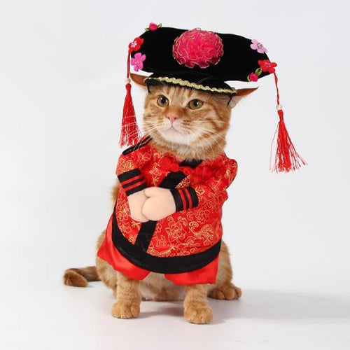Chinese Empress Pet Costume - Always Whiskered