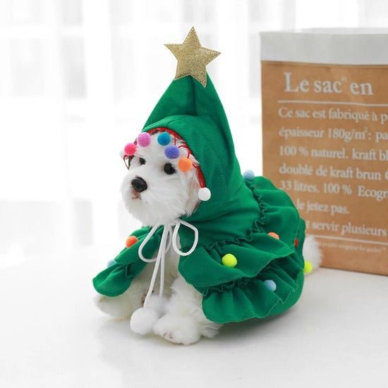 Christmas Tree Pet Costume - Always Whiskered