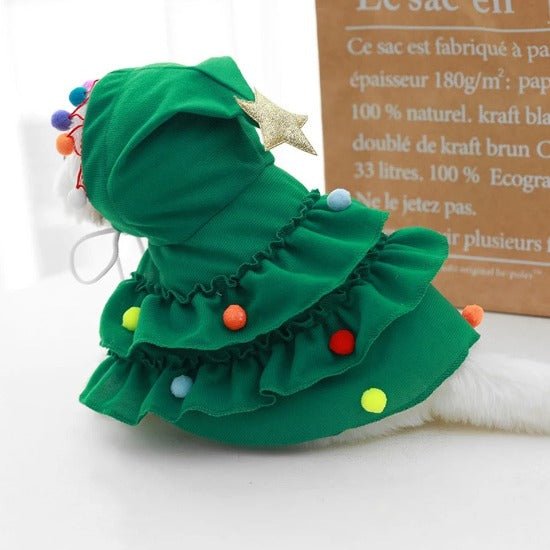 Christmas Tree Pet Costume - Always Whiskered