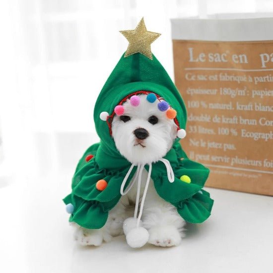 Christmas Tree Pet Costume - Always Whiskered