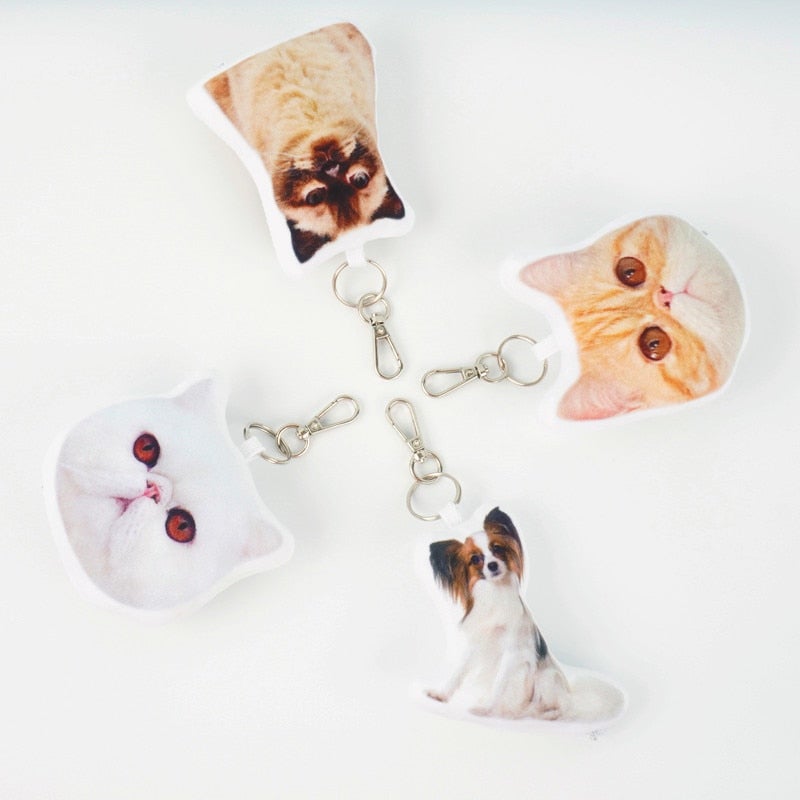 Custom Cushy Keychain - Always Whiskered