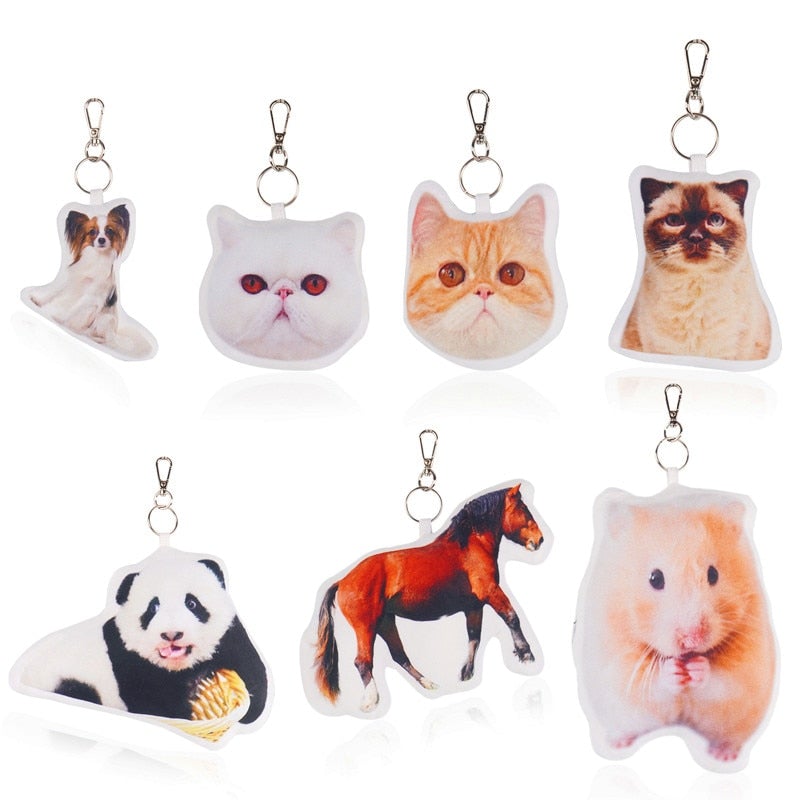 Custom Cushy Keychain - Always Whiskered