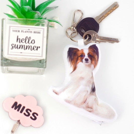 Custom Cushy Keychain - Always Whiskered