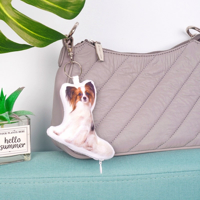 Custom Cushy Keychain - Always Whiskered