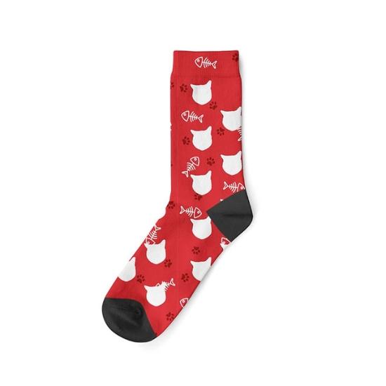 Custom Pet Face Socks - Always Whiskered