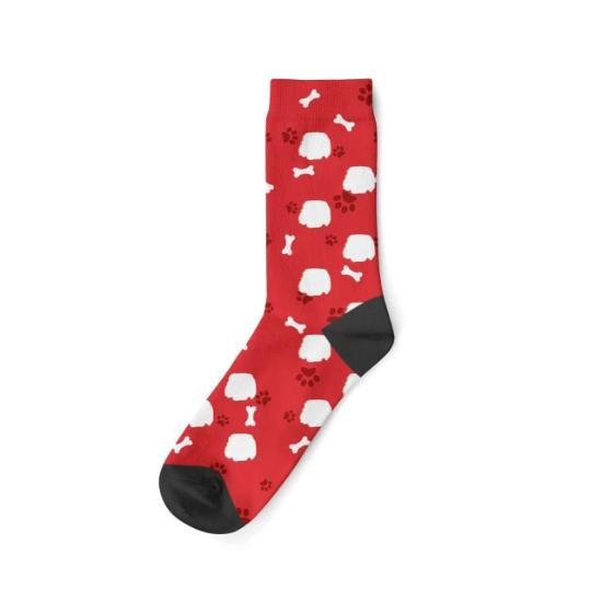 Custom Pet Face Socks - Always Whiskered
