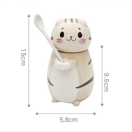 Cute 3D Meow Mug - Always Whiskered