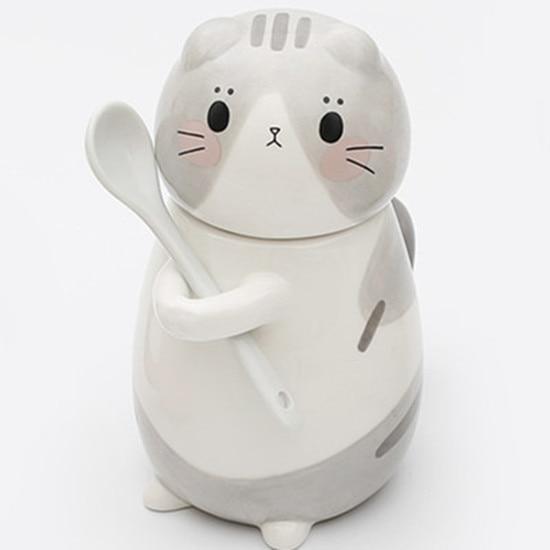 Cute 3D Meow Mug - Always Whiskered