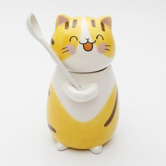 Cute 3D Meow Mug - Always Whiskered