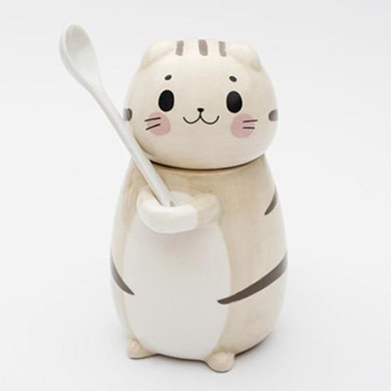 Cute 3D Meow Mug - Always Whiskered